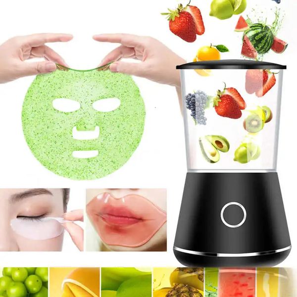 DIY-Gesichtsmasken-Herstellungsmaschine mit Maskenformen, automatische Maskenherstellung, Obst, Gemüse, natürliches Kollagen, Schönheitssalon, Hautpflege 240108