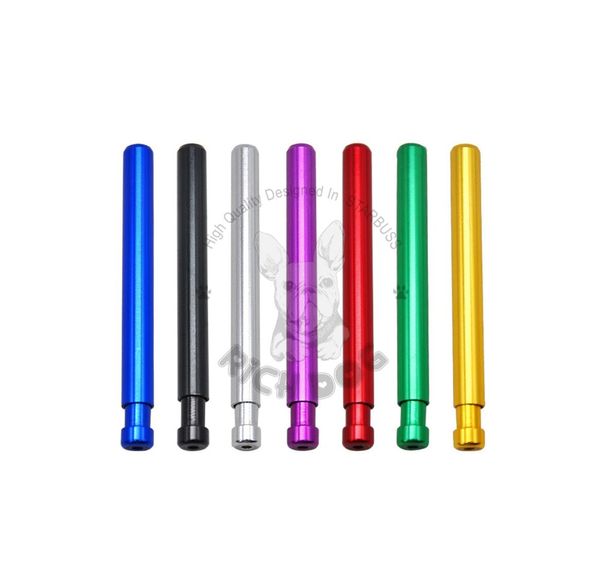 Fábrica Auto Limpeza Um Cachimbo Hitter 82MM Metal Bat Tabaco Fumar Cigarro Dugout Cachimbos De Alumínio Cachimbo Accessorie4664725