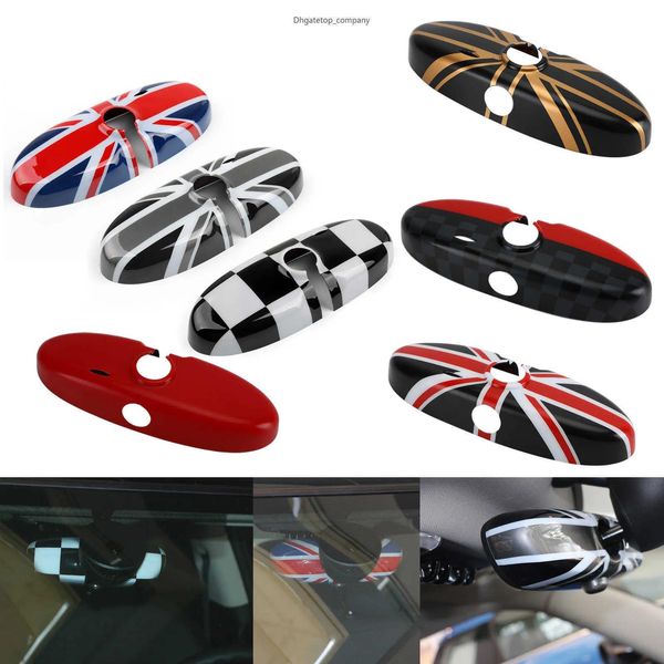 Parti per MINI Cooper R56 R55 R57 R61 Copertura dello specchietto retrovisore dell'automobile Bandiera del Regno Unito Alloggiamento Specchietto retrovisore in plastica ABS Countryman R60 Veicolo