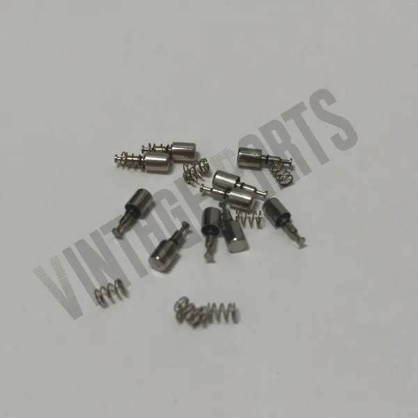 Kits de reparo de relógio 4.0mm 11.7mm conjunto de botão empurrador com molas de junta para bullhead vintage 6138-0040 0049