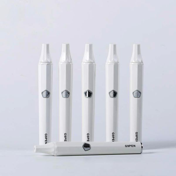 G9 Pen Wax Vaporizer Starter-Set für trockene Kräuter, Keramik-Spulenkammer-Dab-Rig mit Dab-Werkzeug für Wachsöl, trockene Kräuter, Tabak mit Blister-Verpackungsbox
