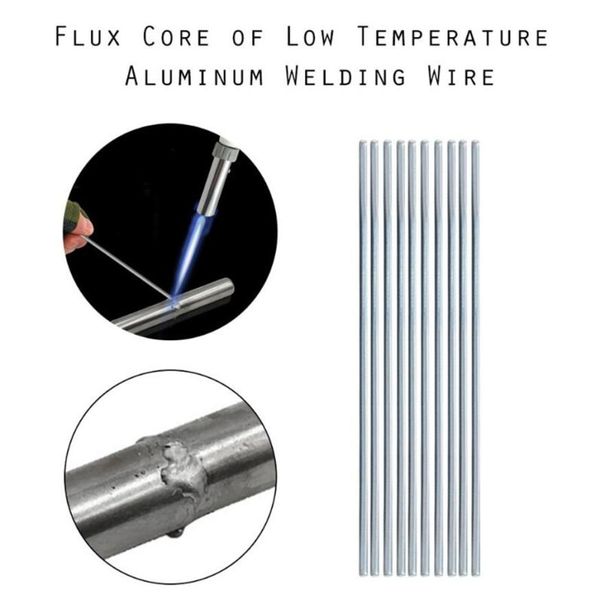 Fio de solda com núcleo de fluxo de alumínio, hastes de solda fáceis para soldagem de alumínio, sem necessidade de pó de solda xb18527798