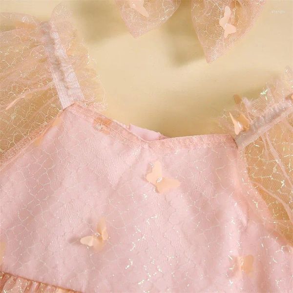 Vestidos de menina nascidos bebê macacão vestido plissado coração renda tutu macacões bodysuits bandana 2 peças roupa de princesa