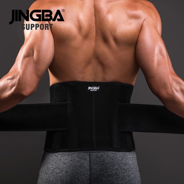 JINGBA SUPPORT Спортивный пояс для фитнеса, поддержка талии и спины, спортивный пояс, тренажер для талии, мужской триммер для талии, неопреновый пояс для похудения, Прямая поставка 240108