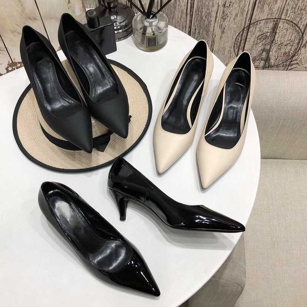 Designer famosi consigliano scarpe classiche a punta piccola, l'esposizione perfetta della pelle è più bianca e sottile, sexy e affascinante e facile da indossare taglia 35-40