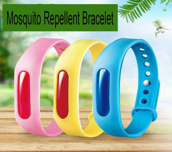 Bracciale repellente per zanzare Strumenti per il controllo dei parassiti Estate Bambini Adulti Impermeabile leggero naturale regolabile Anti zanzare Polsino9583896