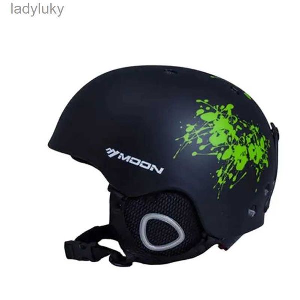 Велосипедные шлемы MOON CE Сертификация ПК + EPS Лыжный шлем для взрослых Мужчины Женщины Шлем для катания на скейтборде Зимние виды спорта Сноубордические шлемыL240109