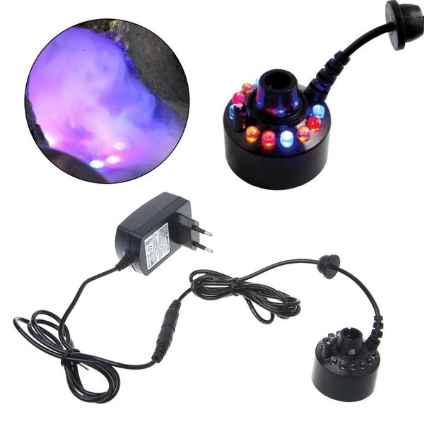 1 LED Super Ultrasonic Mist Creator Fogger Nebulizador Fonte de Água Vaporizador 240109