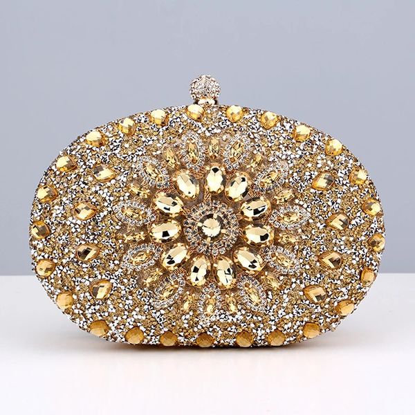 Женский роскошный клатч с бриллиантами, вечерняя сумка с кристаллами, женский карманный кошелек для мобильного телефона, женский кошелек для вечеринки, качественный подарок 240110