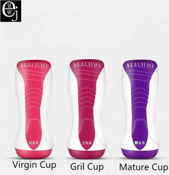 EJMW Silicone Masturbatori Coppa Giappone Vagina Vera Figa Finta Realistici Giocattoli Del Sesso Artificiale Per Uomo Figa Tascabile Sesso Tazza Y181031068784640