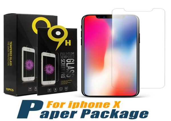 Protezione dello schermo in vetro temperato per LG Stylo 6 Samsung A73 A53 A33 A23 A14 Moto G Gioca iPhone 14 13 12 11 PRO MAX XS MAX 8 PLUS Pr9552617