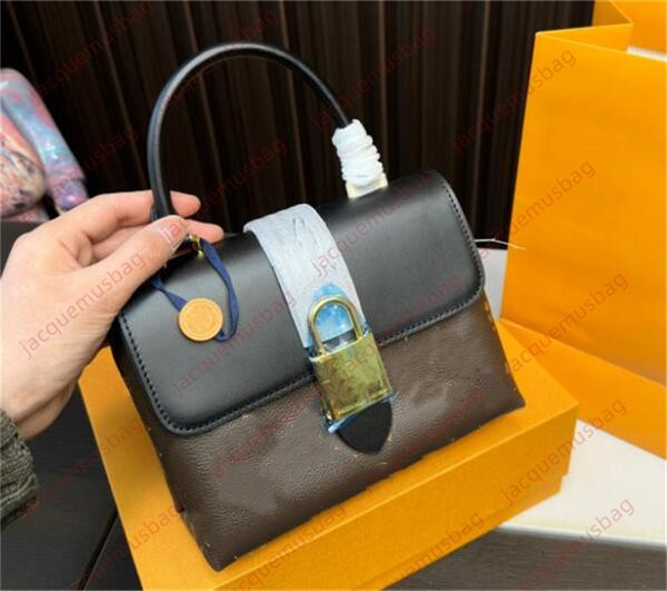 Designer Lockys BB Bag Handtasche Damen Padlock Tote M44654 M44141 luxuriöse One Handle Flip Handtaschen Dame Top Qualität Schulter Umhängetasche Clutch Wallet DHgate Satchel