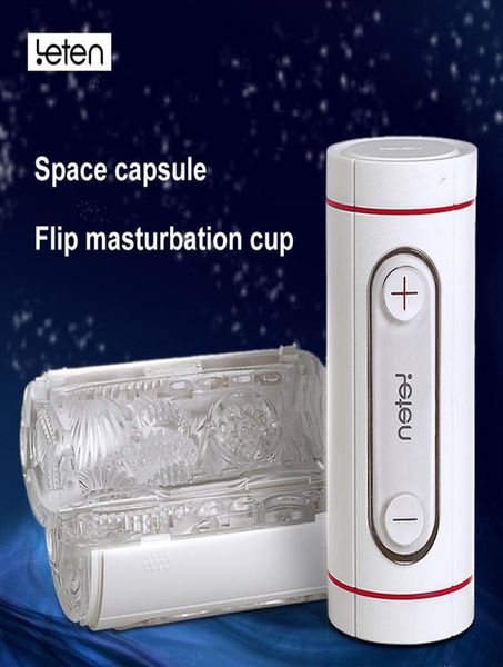 Nuovo Flip Hole Masturbatore maschile Leten Space Masturbazione Coppa Giappone Prodotti originali del sesso masturbador Giocattoli adulti del sesso per gli uomini S1810132481648