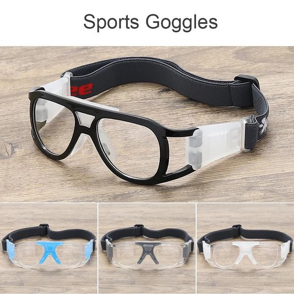 Goggles Erkek Kadın Spor gözlükleri Bisiklete binmek için şık ark çerçevesi Basketbol Soceer Fitness Futbol Gözlükleri AntiDrop Gözlükleri
