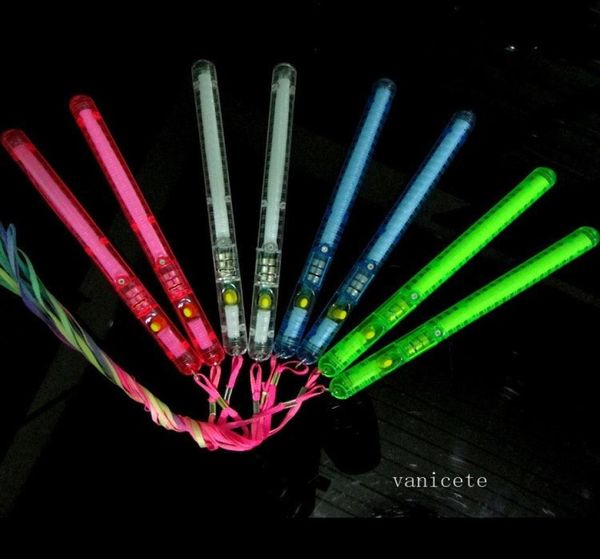 Party Favor Blinkender Zauberstab LED Glow Light Up Stick Bunte Leuchtstäbe Konzert Party Atmosphäre Requisiten Gefälligkeiten Weihnachten T2I529581290964