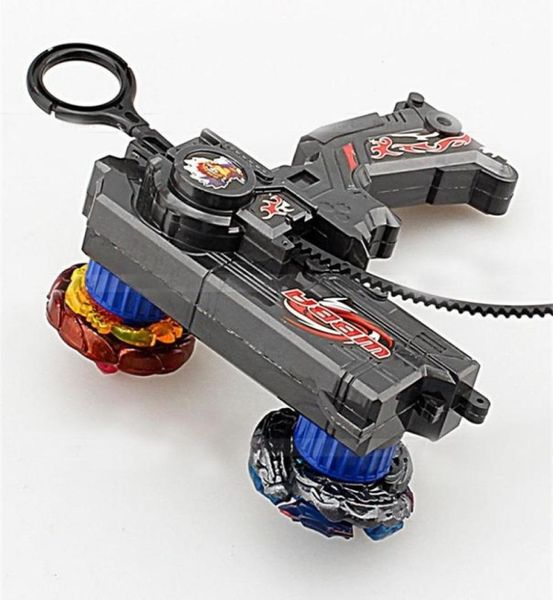 Beyblade Metal Twin Spinning Metal Tops Maniglia Set di lancio 2012172637299