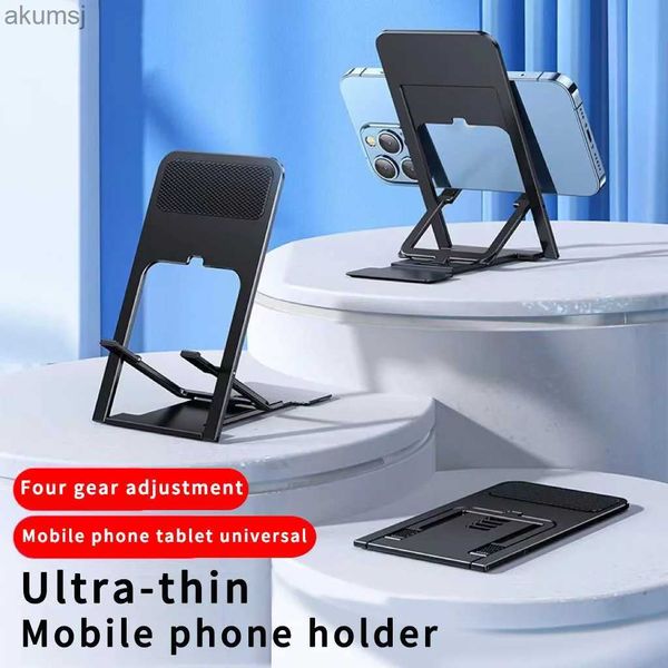 Suporte de montagem de telefone celular suporte de mesa universal para celular tablet suporte de mesa ajustável dobrável para suporte telefone yq240110