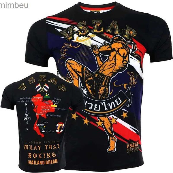 Homens camisetas Novo verão 3D Muay Thai Impressão Camiseta para Homens Crianças Moda BJJ Esporte Camisetas Unissex Ginásio Roupas Secas Rápidas VSZAP Top TeeL240110