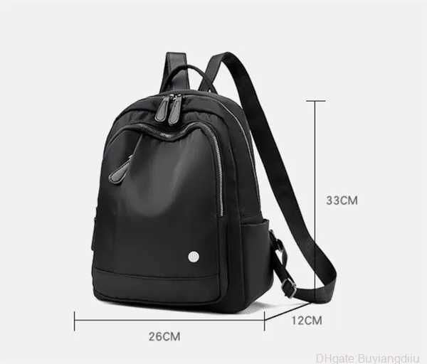 Borse da donna LL-YDPF52 Zaini per laptop Palestra Corsa Sport all'aria aperta Borsa a tracolla Borsa da viaggio casual Borsa da scuola impermeabile Mini zaino per ragazza Donna Alta qualità 3 4E6X