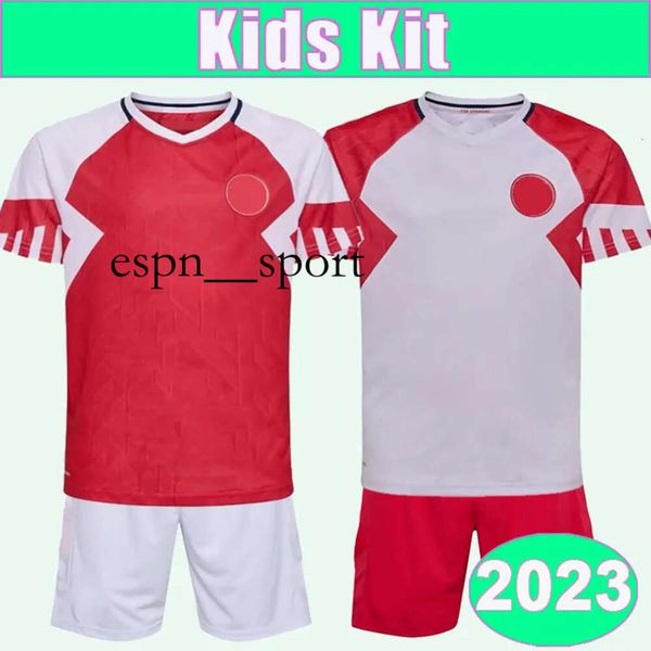 ESPNSPPORT 2023 DELANEY HOJBJERG Kit per bambini Maglie da calcio Squadra nazionale BRAITHWAITE FATTURAZIONE Casa lontano Abbigliamento per bambini Maglie da calcio