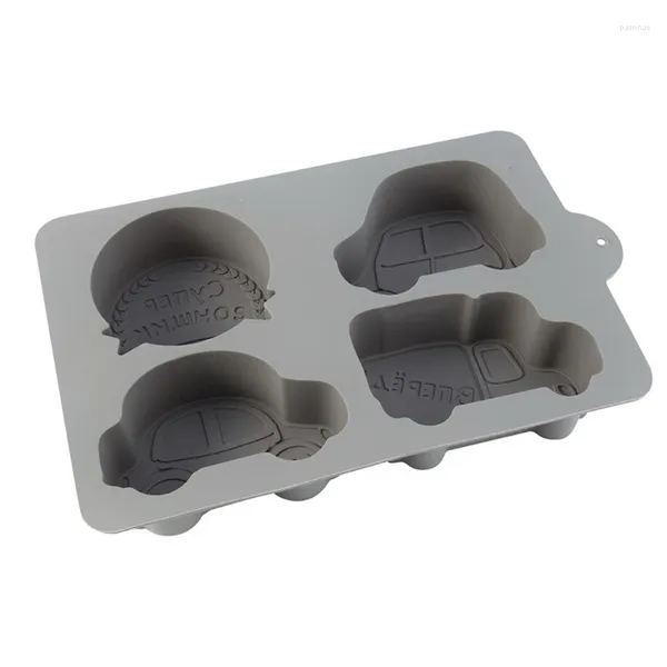 Moldes de cozimento Grau Silicone Bolo Molde Durável DIY Fondant Mold Multi Formas Fácil de Usar Material de Sobremesa