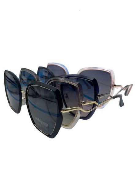 Designer-Sonnenbrille Arc de Triomphe Sonnenbrille Damen Großes Gesicht Ovaler Rahmen Brille Schwarz Weiß Sonnenbrille Mode Premium WDSO