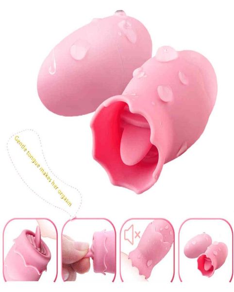 Yutong Língua Vibrador Mama Mamilo Otário natureza Brinquedos para Adultos Mulheres Boquete Chupando Masturbador Vagina Clitóris Estimulador Sh2189296