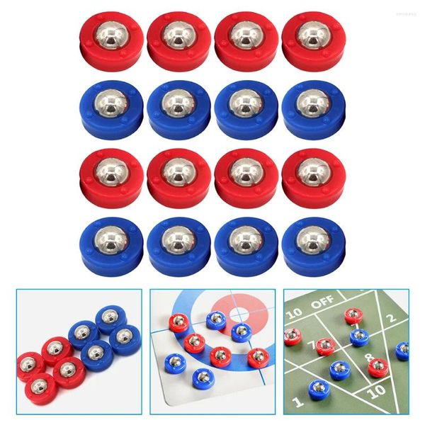 Tampas de bola acessórios de futebol contas pucks shuffleboard equipamento rolando jogo de mesa mini jogos de tabuleiro bolas deslizante rolo deslizante