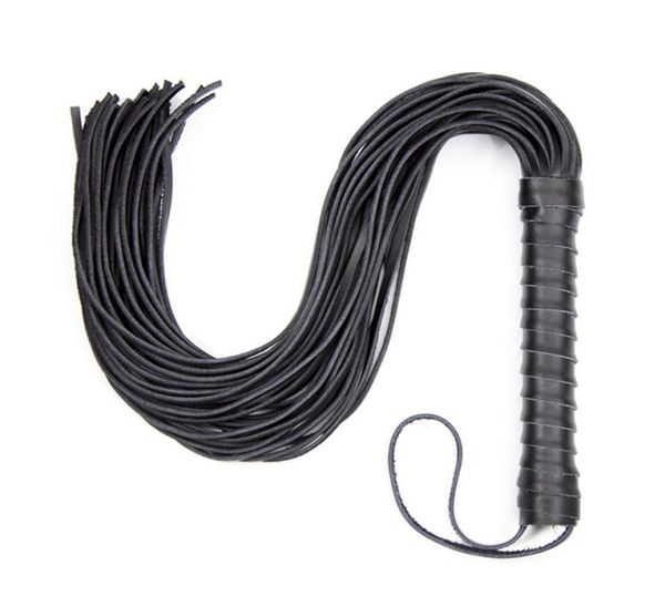 Chicote de couro genuíno real, brinquedo sm bdsm para casais, espancamento, jogos adultos, bondage, produto sexual c181127012931994085