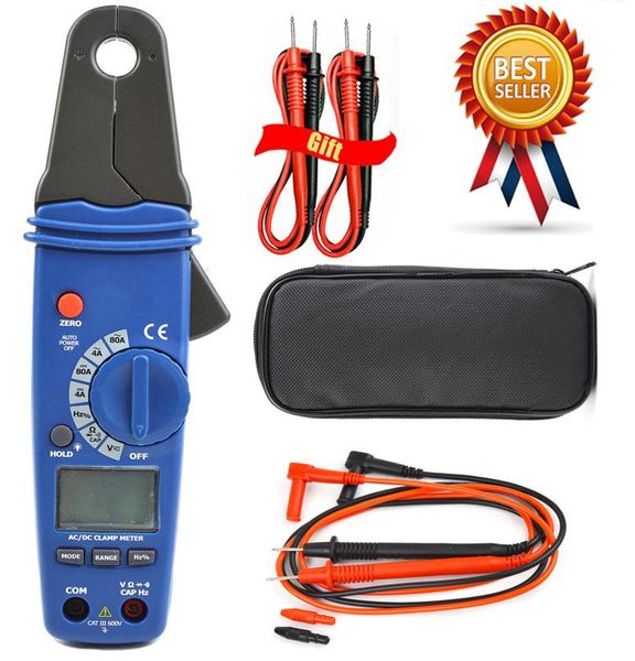 Digitales Zangenmessgerät, kleines Backenamperemeter, hochpräzises AC-DC-Klemmmessgerät, Multimeter, Leckstrommessgerät, Autoreparatur2396657