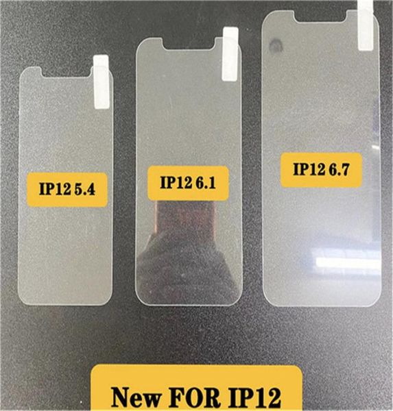 9H Premium Explosion Pellicola salvaschermo in vetro temperato trasparente per iPhone 12 Pro Max 11 XS XR X 8 7 6 6S Plus 5 5S SE2934078