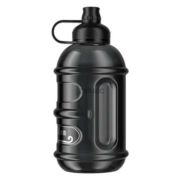 Bottiglia d'acqua Bottiglia sportiva 2000 ml Bollitore d'acqua di grande capacità Bottiglia di shaker per proteine in plastica per ciclismo Fitness Corsa Palestra Coppa di allenamento J233 YQ240110