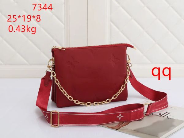 kk M57790 COUSSIN PU borse a tracolla in pelle PU borse da donna di lusso firmate borse tote portafogli messenger borse quadrate in rilievo due sho