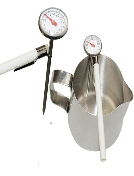 Termometro con sonda tascabile per schiuma di latte per la cottura del caffè a lettura istantanea, quadrante da 1 pollice8978053