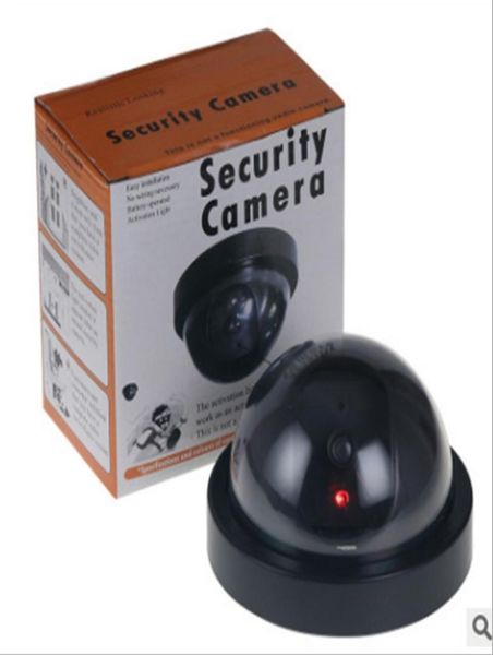 Wireless Home Security Fittizia telecamera di sorveglianza Dome Generatori di segnale simulazione monitoraggio emisfero falso con luce Ir falso mo6335821