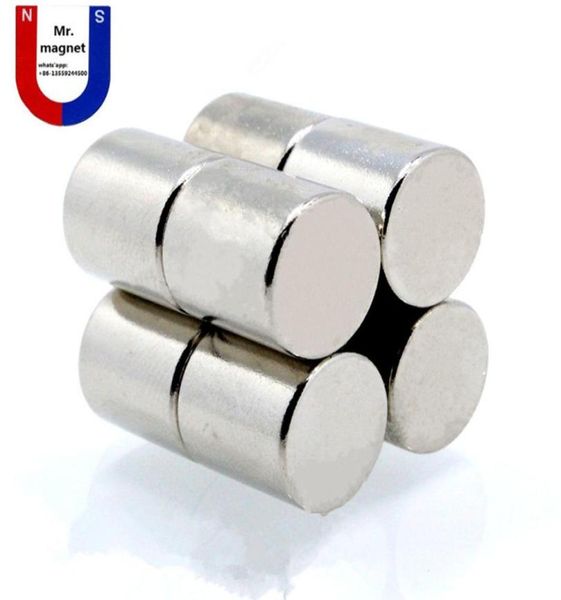 20pcs 1212 12x12 mm mıknatıs nadir toprak neodimyum mıknatısları ndfeb n35 ni kaplamalı kalıcı dökme küçük yuvarlak ndfeb disk di6867405