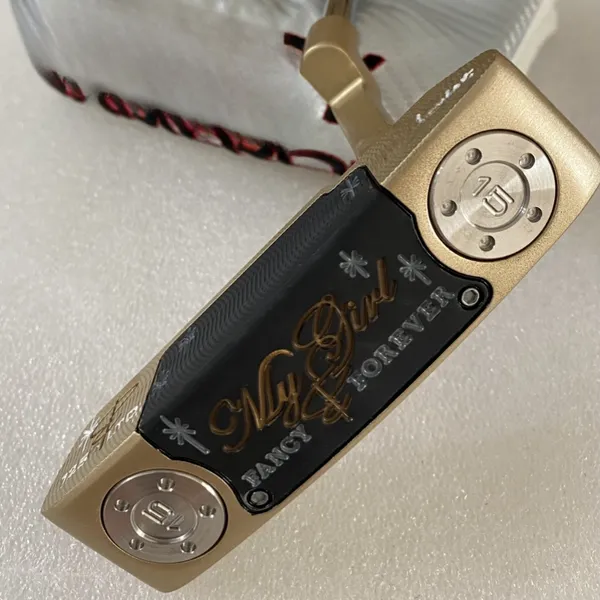 Meine Mädchen, Damen Golf Clubs, Stern -Dollar -Element Black Gold Putter 7903