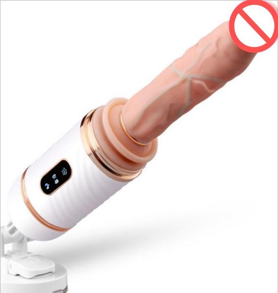 Dibe 7 velocità telescopico vibratore dildo giocattoli del sesso per donna stimolatore clitoride massaggiatore punto G ventosa dildo enorme giocattolo del sesso6897139