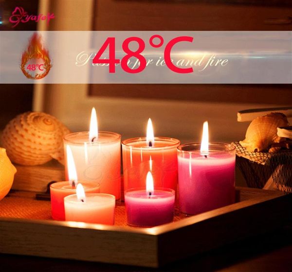 1pcs definir velas de baixa temperatura gotejamento capa de sexo adulto bdsm bondage cera sensual erótico brinquedo sexual íntimo para homens homens c18118852009