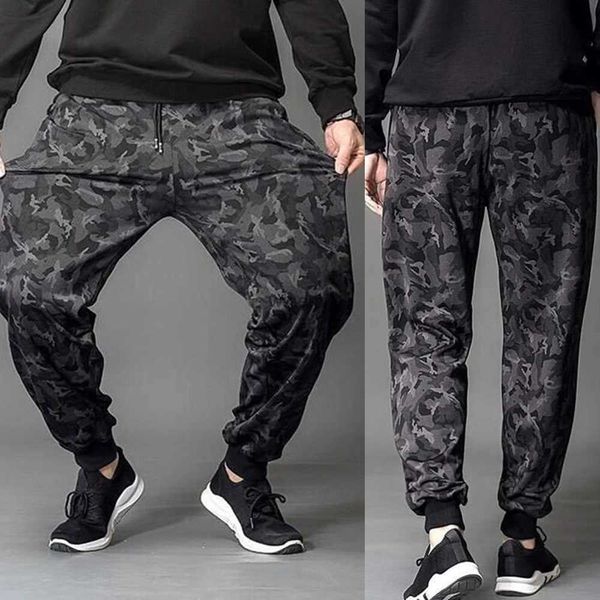 Herren-Hosen, lange Freizeit-Sporthose, Fitnessstudio, Slim-Fit-Hose, Camo-Jogger, Fitnessstudio, Jogginghose, Tanz-Jogger, Baumwolle, Trainingshose, Hose, BodybuildL240104