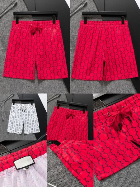 2024 Shorts Designer maschile Nuovi pantaloni di surf per vacanze estive classiche lettere minuscole Modello di stampa da canine Sports Casual's Beach Pants Asia Taglia M-3xl