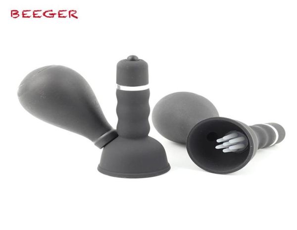 BEEGER Nuovo Seno Vibrante Capezzolo Succhia Capezzolo Figa Clitoride Massaggiatore Pompa Stimolatore Del Sesso Vibratori Giocattoli Del Sesso per Le Donne Y18102601071087