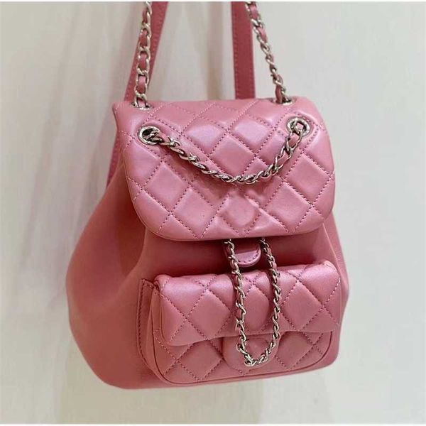 Bolsas designer mulheres moeda mochila carteiras acolchoadas couro duma mini mulher bolsa rosa titular do cartão de luxo duffle saco 11744