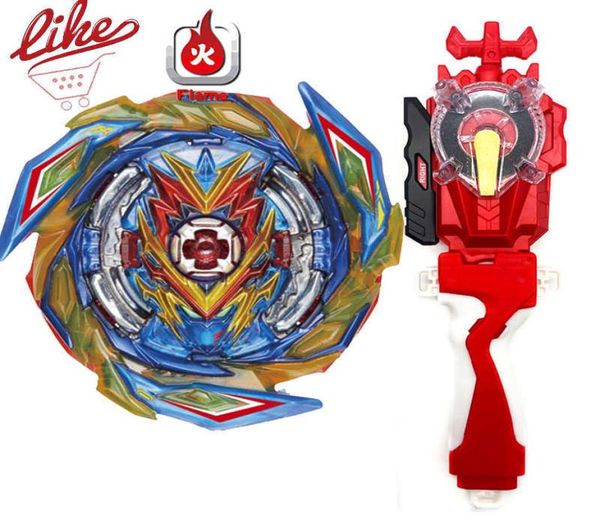 Laike Burst Superking Flame B163 Brave Valkyrie B163 Kreisel mit Launcher-Griff-Set, Spielzeug für Kinder X05289814532