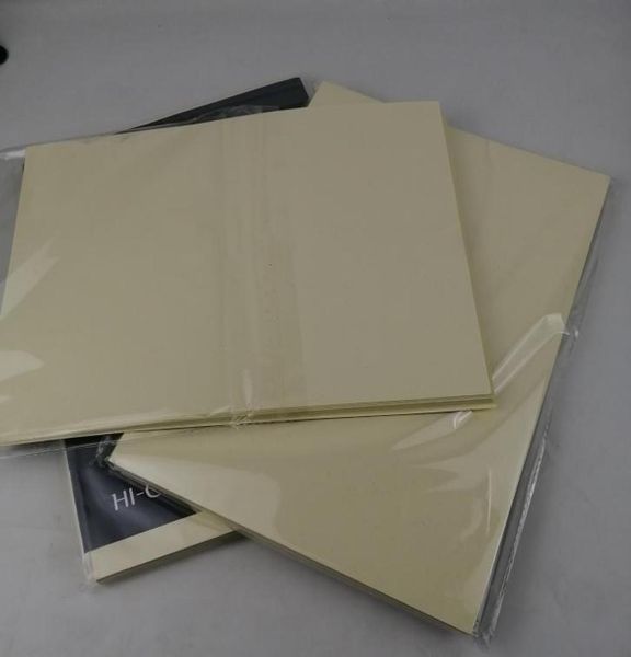 200 fogli di carta fine 75 cotone 25 lino passaggio penna contraffatta carta di prova colore bianco carta A45954571