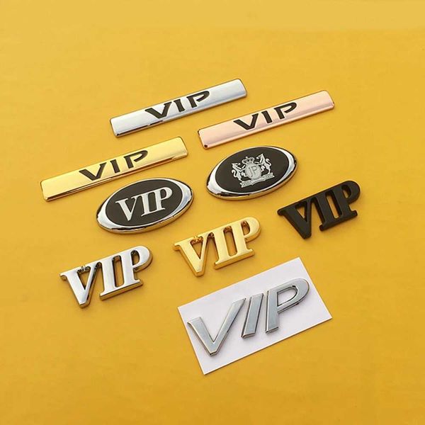 Acessórios do carro 3d jdm junção produção jp vip metal cromo liga de zinco emblema do carro corpo tronco fender adesivo adesivo