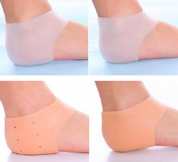 1000 pcslot silikon ayak bakım aleti nemlendirici jel topuk çorapları çatlamış cilt bakım koruyucusu pedikür sağlık monitörleri Massager7946705
