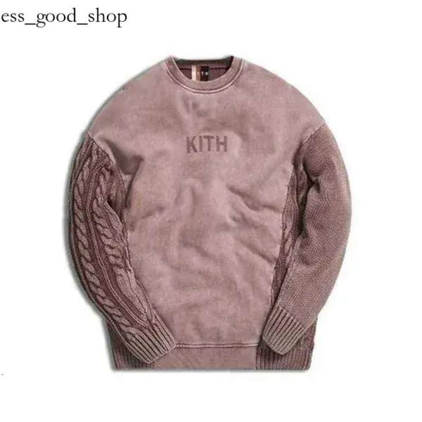 Kith Felpa con cappuccio Uomo Donna Maglioni per uomo Kith T Shirt Caldo design con cappuccio Snapbacks Giacca spessa Kith Shoe 504