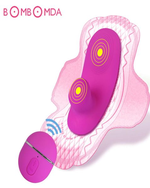 Estimulador clitoriano portátil invisível silencioso calcinha vibrador controle remoto sem fio vibratório ovo sextoys para mulher masturbador y6264633