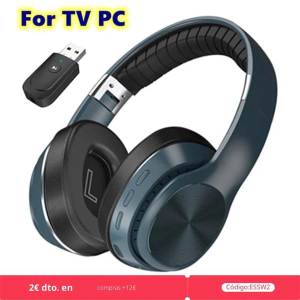Alto -falantes 8D fones de ouvido sem fio de TV estéreo com TV TV PC ADAPTADOR Bluetooth AUX AUX ADAPTER para laptop para laptop PC Bluetooth fone de ouvido Bluetooth